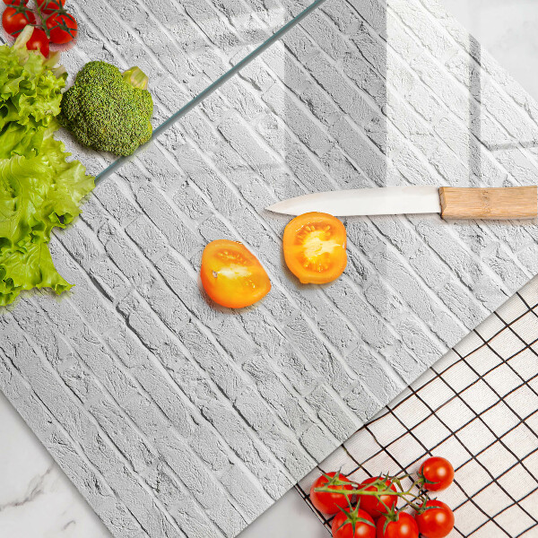 Kitchen worktop saver Brick wall