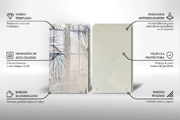 Worktop protector Subtle leaves