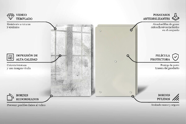 Worktop protector Concrete texture