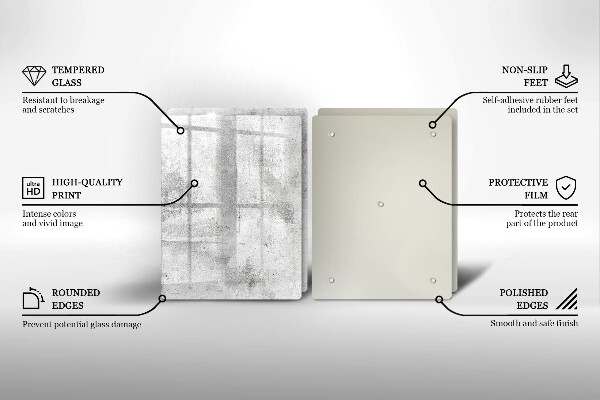 Worktop protector Concrete texture