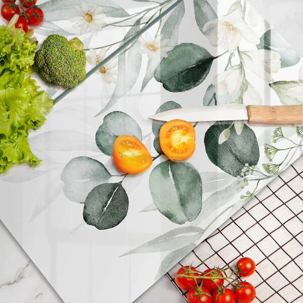 Worktop protector Watercolor plants