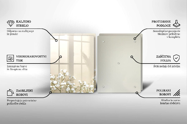 Worktop protector Boho flowers