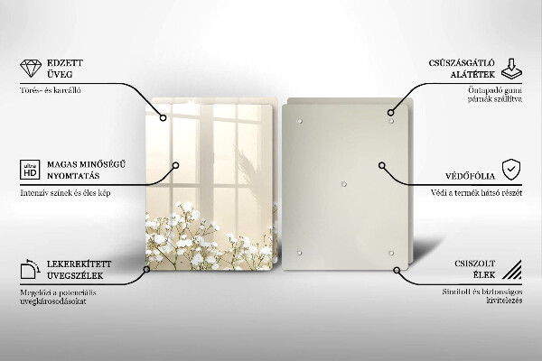 Worktop protector Boho flowers