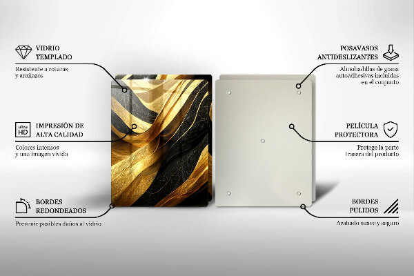 Kitchen worktop protector Elegant abstraction