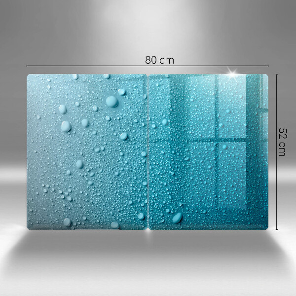 Kitchen worktop protector Drops of water