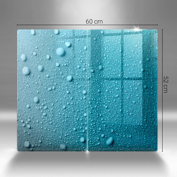 Kitchen worktop protector Drops of water