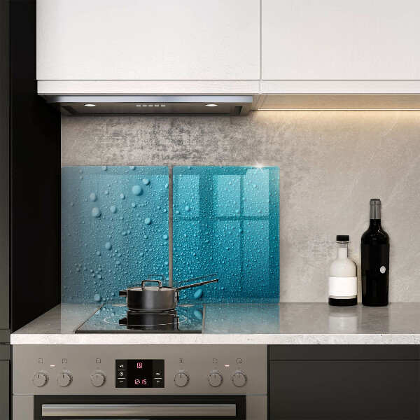 Kitchen worktop protector Drops of water