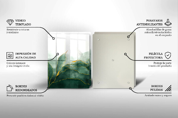 Kitchen worktop protector Abstraction nature