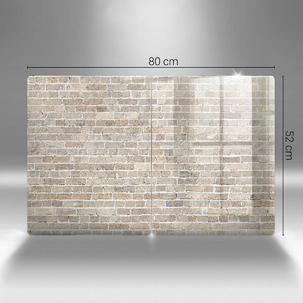 Kitchen worktop protector Wall bright bricks