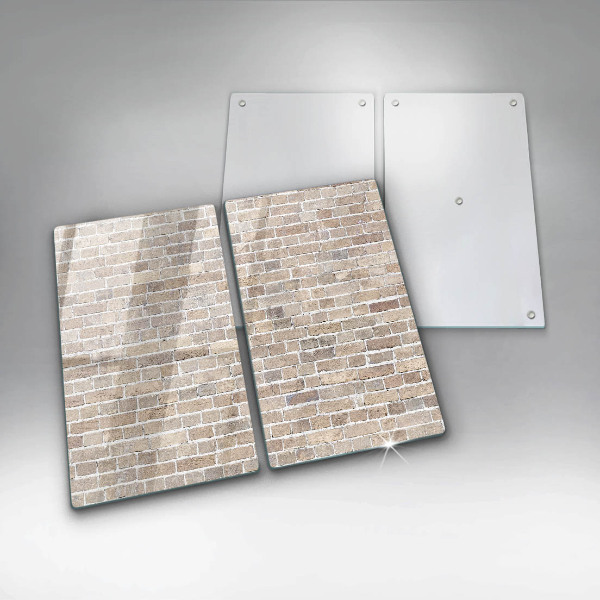 Kitchen worktop protector Wall bright bricks