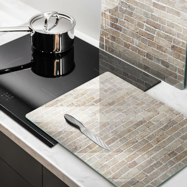 Kitchen worktop protector Wall bright bricks