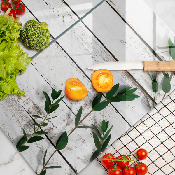 Kitchen worktop protector Old boards and leaves