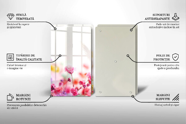 Kitchen worktop protector Flower meadow