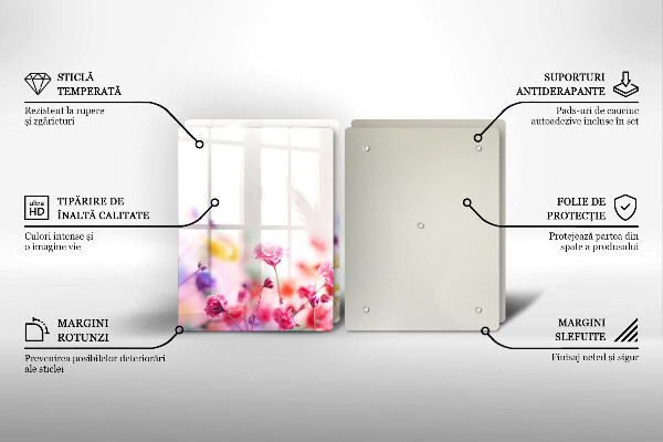 Kitchen worktop protector Flower meadow