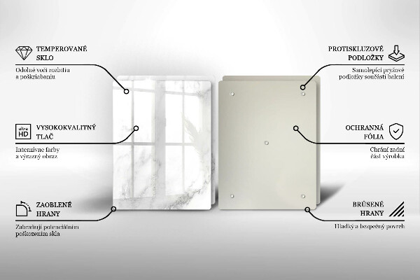 Kitchen worktop protector Modern marble