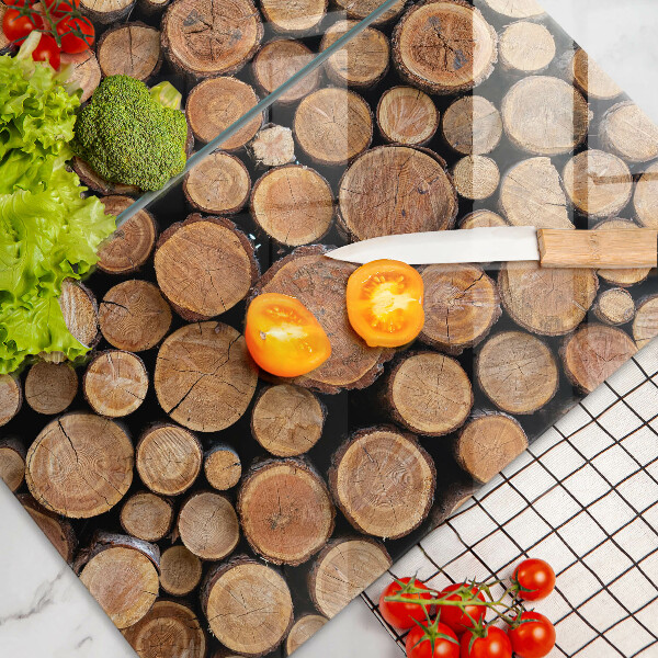 Kitchen worktop protector Tree trunks