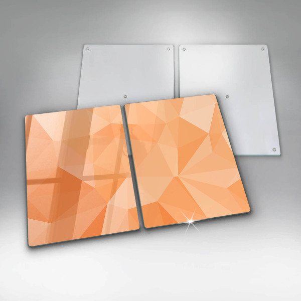 Kitchen worktop protector Geomeric background