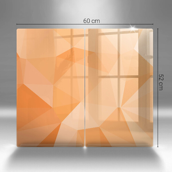 Kitchen worktop protector Geomeric background