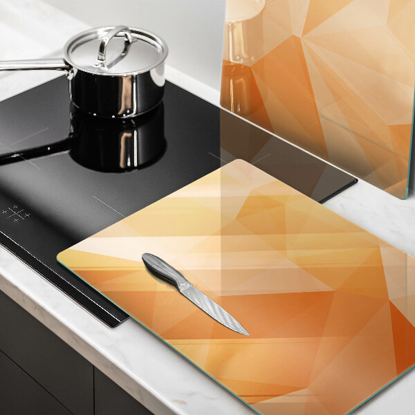 Kitchen worktop protector Geomeric background