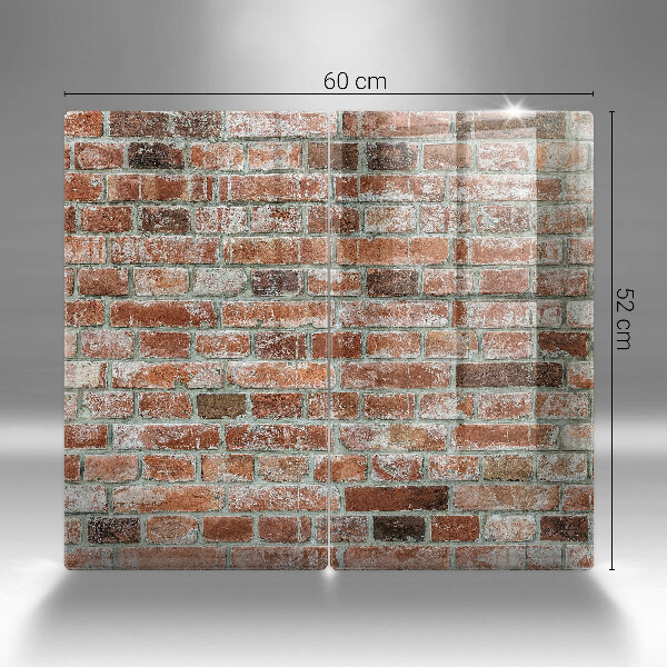 Kitchen worktop protector Old bricks wall