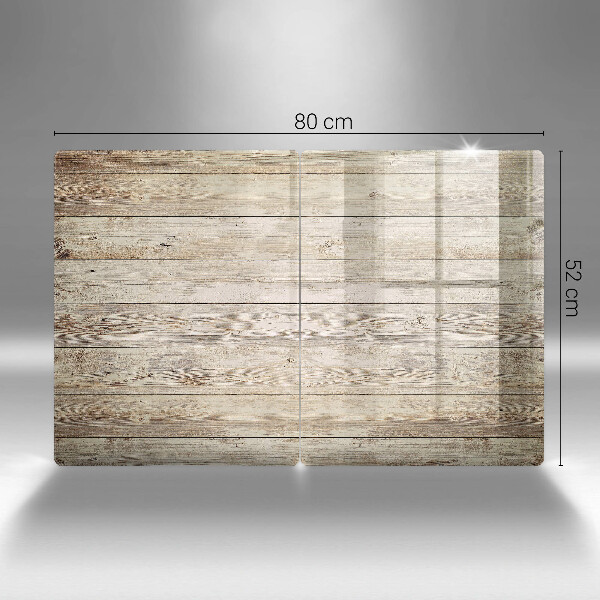 Kitchen worktop saver Wooden planks