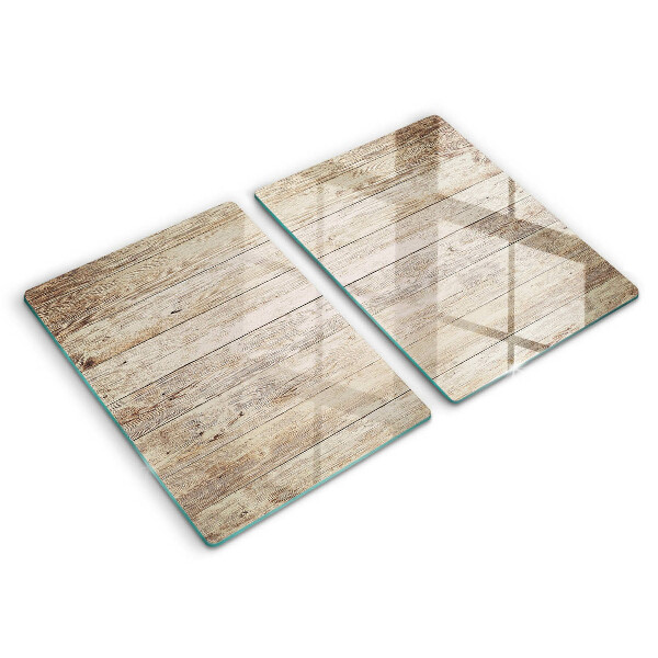 Kitchen worktop saver Wooden planks
