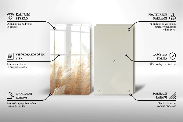 Kitchen worktop saver Pampas grass