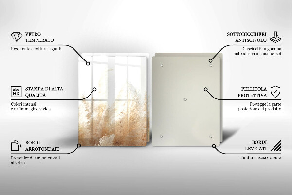 Kitchen worktop saver Pampas grass