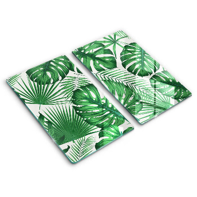 Kitchen worktop saver Monstera leaves