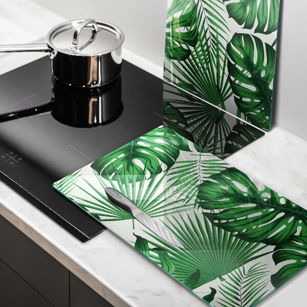 Kitchen worktop saver Monstera leaves