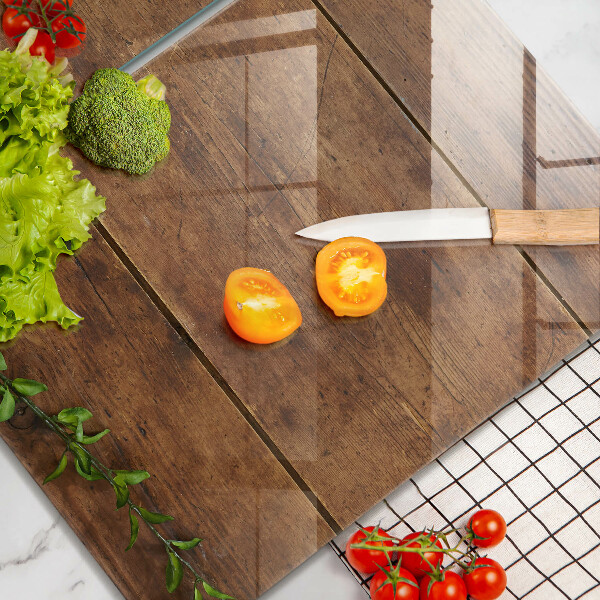 Kitchen worktop saver Wooden boards and leaves