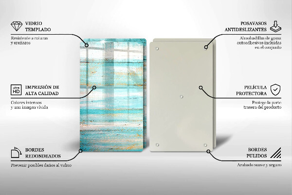 Kitchen worktop saver Vintage wood boards