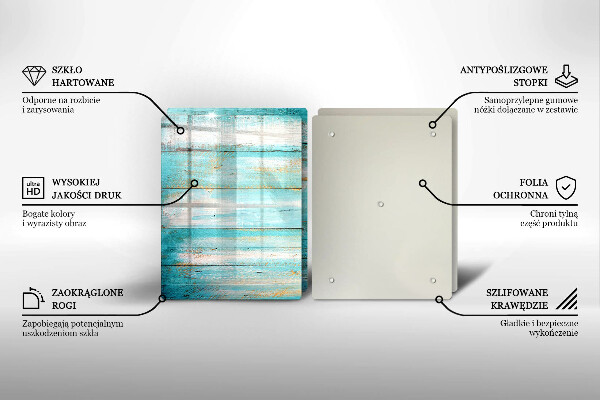 Kitchen worktop saver Vintage wood boards