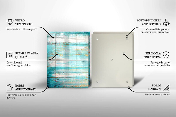 Kitchen worktop saver Vintage wood boards