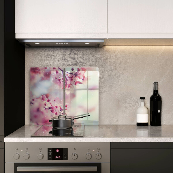 Kitchen worktop saver Nature apple flowers