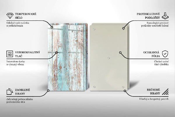 Kitchen worktop saver Old vintage boards