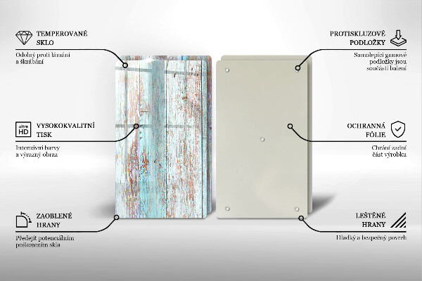 Kitchen worktop saver Old vintage boards