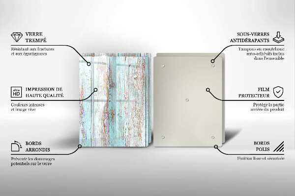 Kitchen worktop saver Old vintage boards