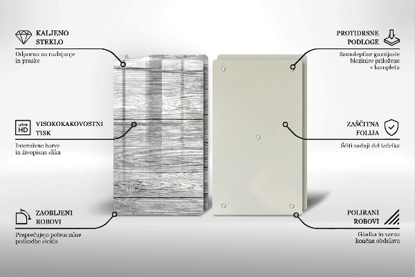 Kitchen worktop saver Wood old boards