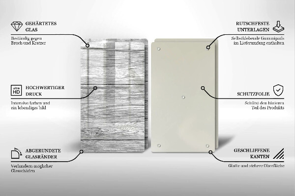 Kitchen worktop saver Wood old boards
