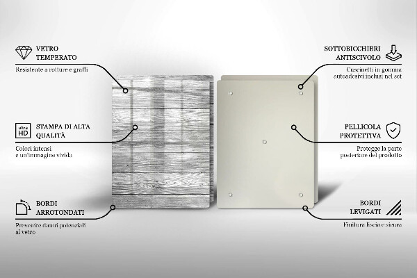 Kitchen worktop saver Wood old boards