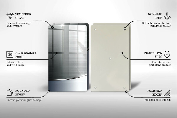 Kitchen worktop saver Pattern metal abstraction