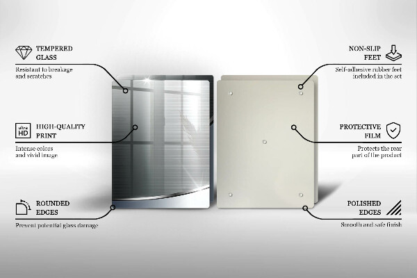 Kitchen worktop saver Pattern metal abstraction