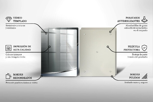 Kitchen worktop saver Pattern metal abstraction