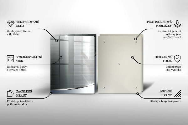 Kitchen worktop saver Pattern metal abstraction
