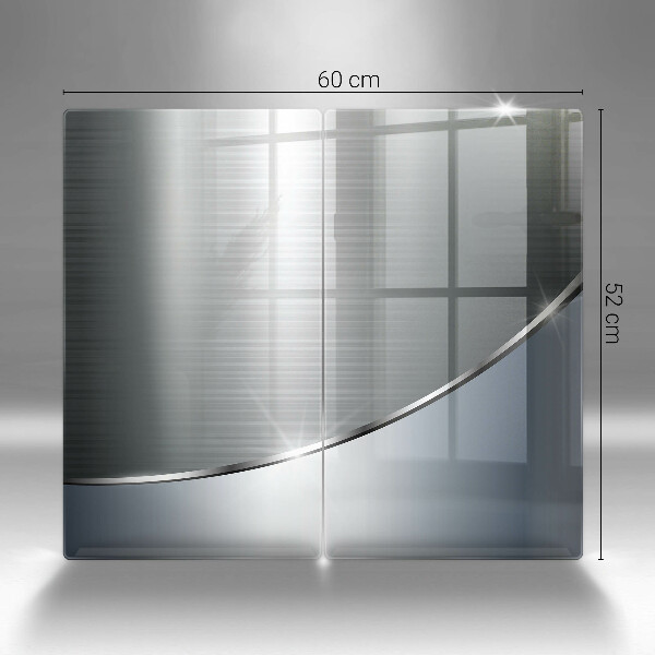 Kitchen worktop saver Pattern metal abstraction