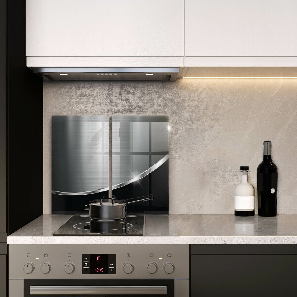 Kitchen worktop protector Abstraction with metal