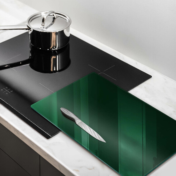 Glass worktop saver Green color