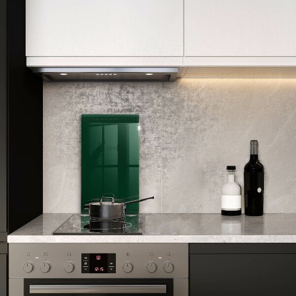 Glass worktop saver Green color