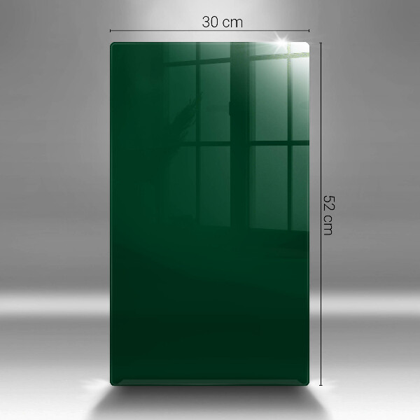 Glass worktop saver Green color